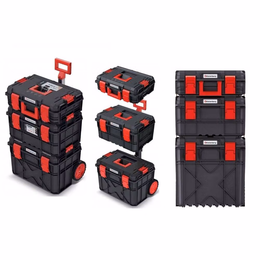 Kistenberg Modular Mobile Tool Storage Platform, Black, W: 38.0 cm, D: 54.6 cm, H: 16.8 cm – 2