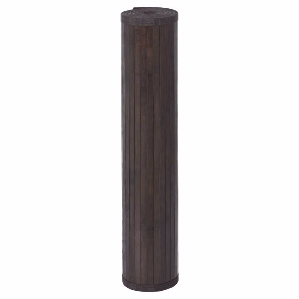 Berkfield Home Rectangular Bamboo Rug in Brown, W/D/H: 100 x 300 cm – 3