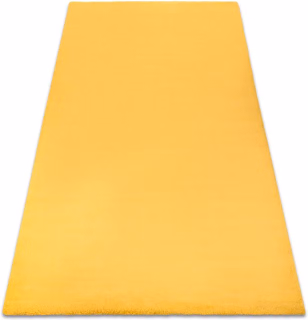 RugsX Bunny Rug in Gold, W/D/H: 80 x 150 x 3 cm