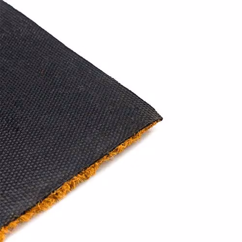 Nicola Spring Coir Door Mat Set of 2, Black Heart Design, W: 60 cm, D: 40 cm – 5