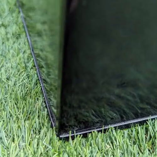 Tulipy Galvanised Steel Tall Square Planter, Black, W: 25 cm, D: 25 cm, H: 50 cm – 5