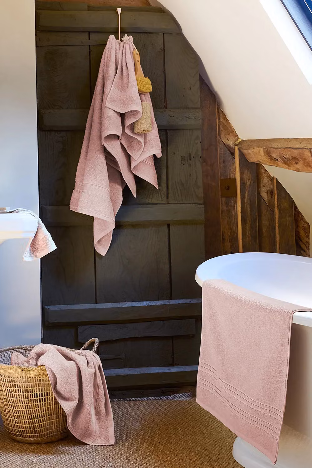 CHRISTY Serene Soft Tone 100% Combed Cotton Terry Towels in Dusty Pink – 2