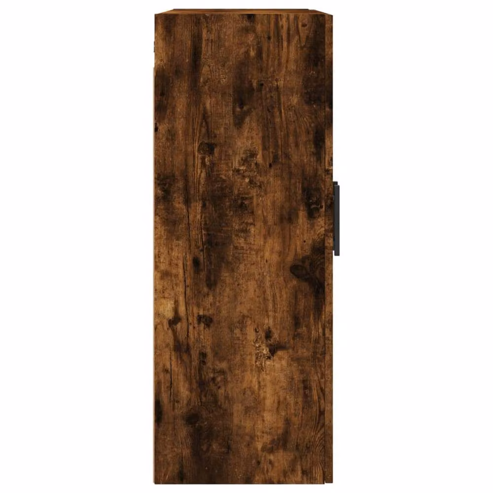 Berkfield Home Set of 2 Wall Mounted Smoked Oak Cabinets in Brown, W/D/H: 69.5 x 34 x 90 cm – 4