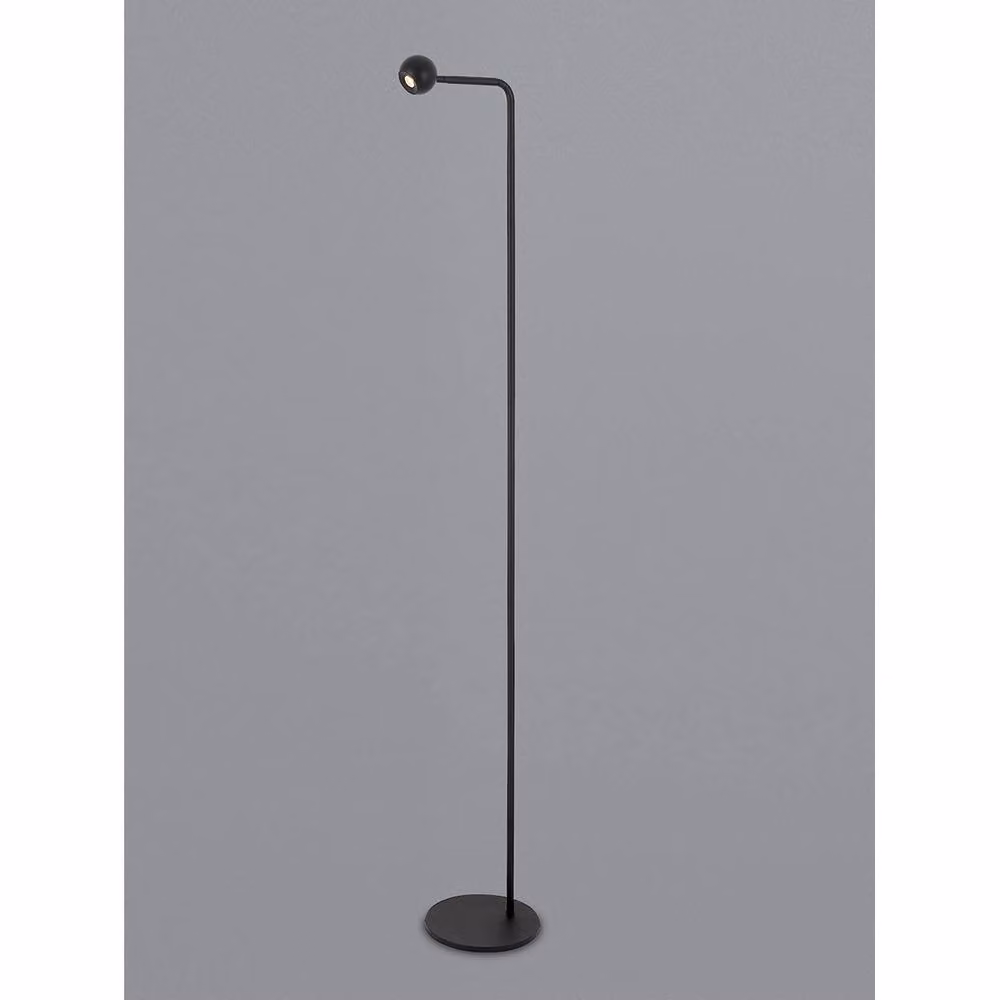 Netlighting Eyes LED Floor Lamp, Sand Black, Height: 125.5 cm – 2
