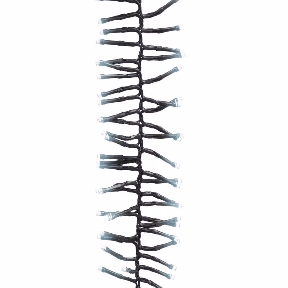 Berkfield Home LED Cluster String Light with 400 Cool White LEDs, 7.4 m – 3