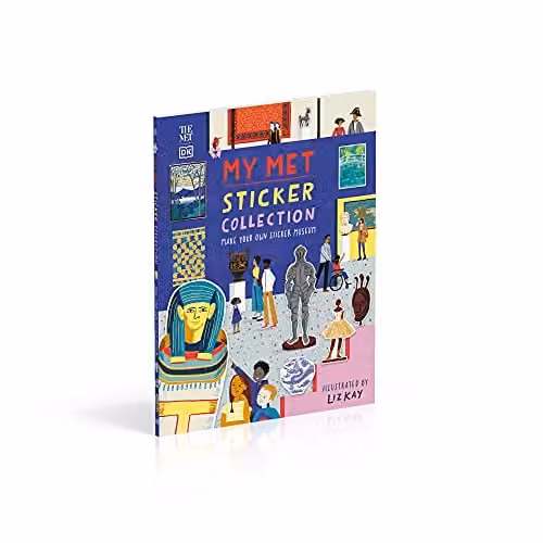 DK My Met Sticker Collection: Make Your Own Sticker Museum Multicolour Paper Activity Book for Children – 3