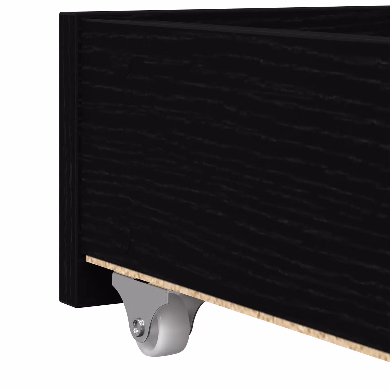 Berkfield Home Modern Daybed with Black Oak Drawers, W/D/H: 90 x 190 cm – 4