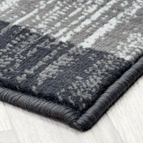 runrug Soft Hallway Runner Rug in Grey, W: 70 cm, L: 420 cm – 5