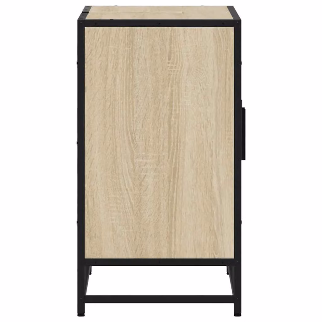 Berkfield Home Sonoma Oak Bathroom Sink Cabinet, Brown, W/D/H: 90 x 33 x 60 cm – 3
