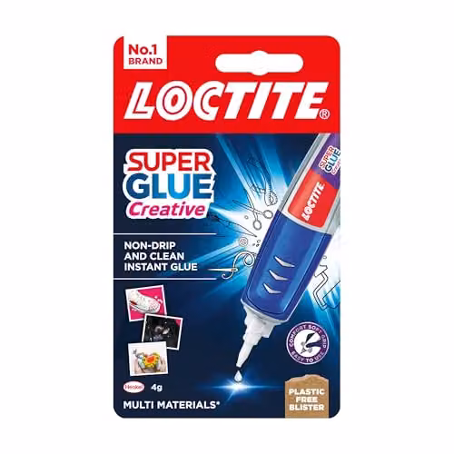 Loctite Super Glue Creative Pen, Blue, 4 g – 1