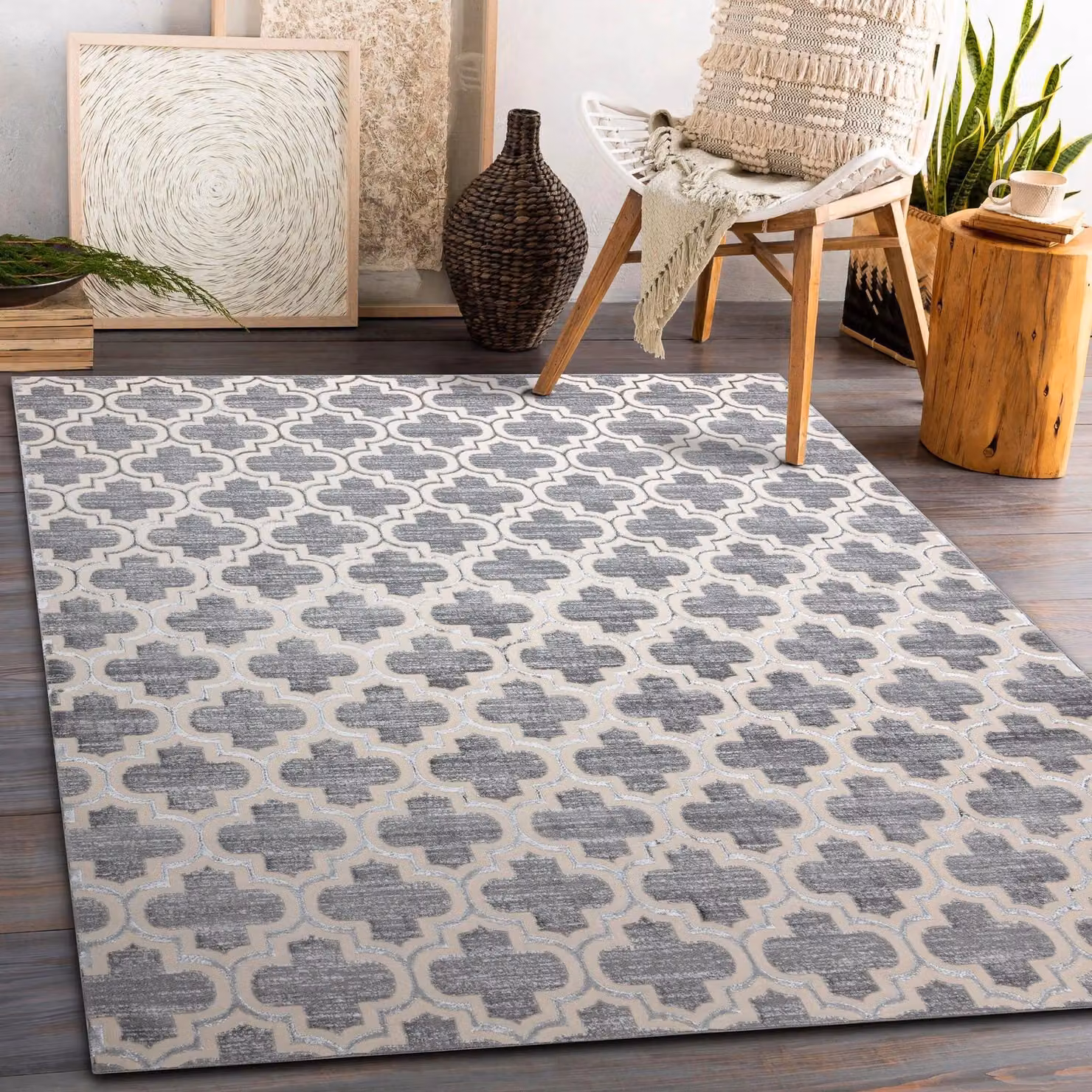 RugsX Core Rug in Grey, W: 160 cm, L: 220 cm – 2