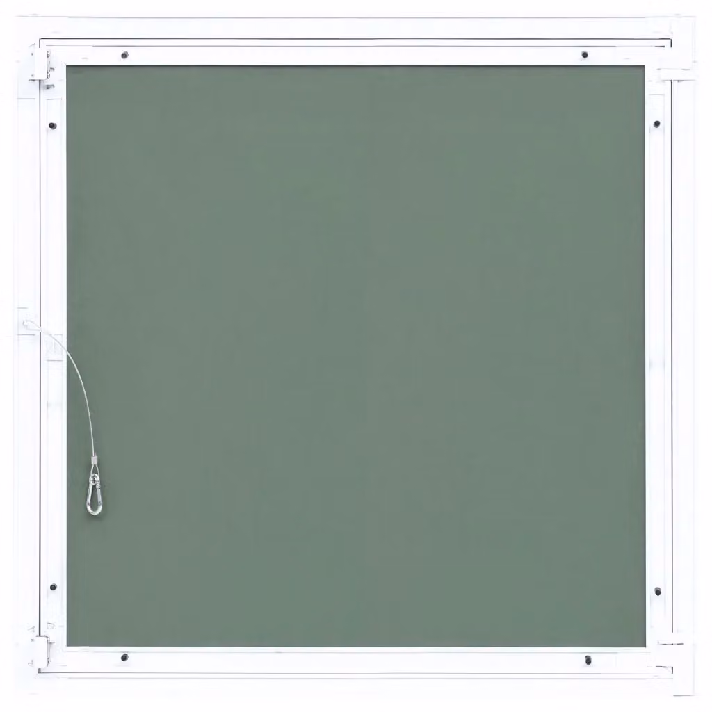 Berkfield Home Access Panel with Aluminium Frame and Plasterboard, W/D/H: 20 x 20 x 2 cm – 2