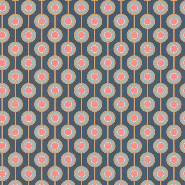 A.S. Création Blue Geometric Abstract Vinyl Wallpaper Roll – 1