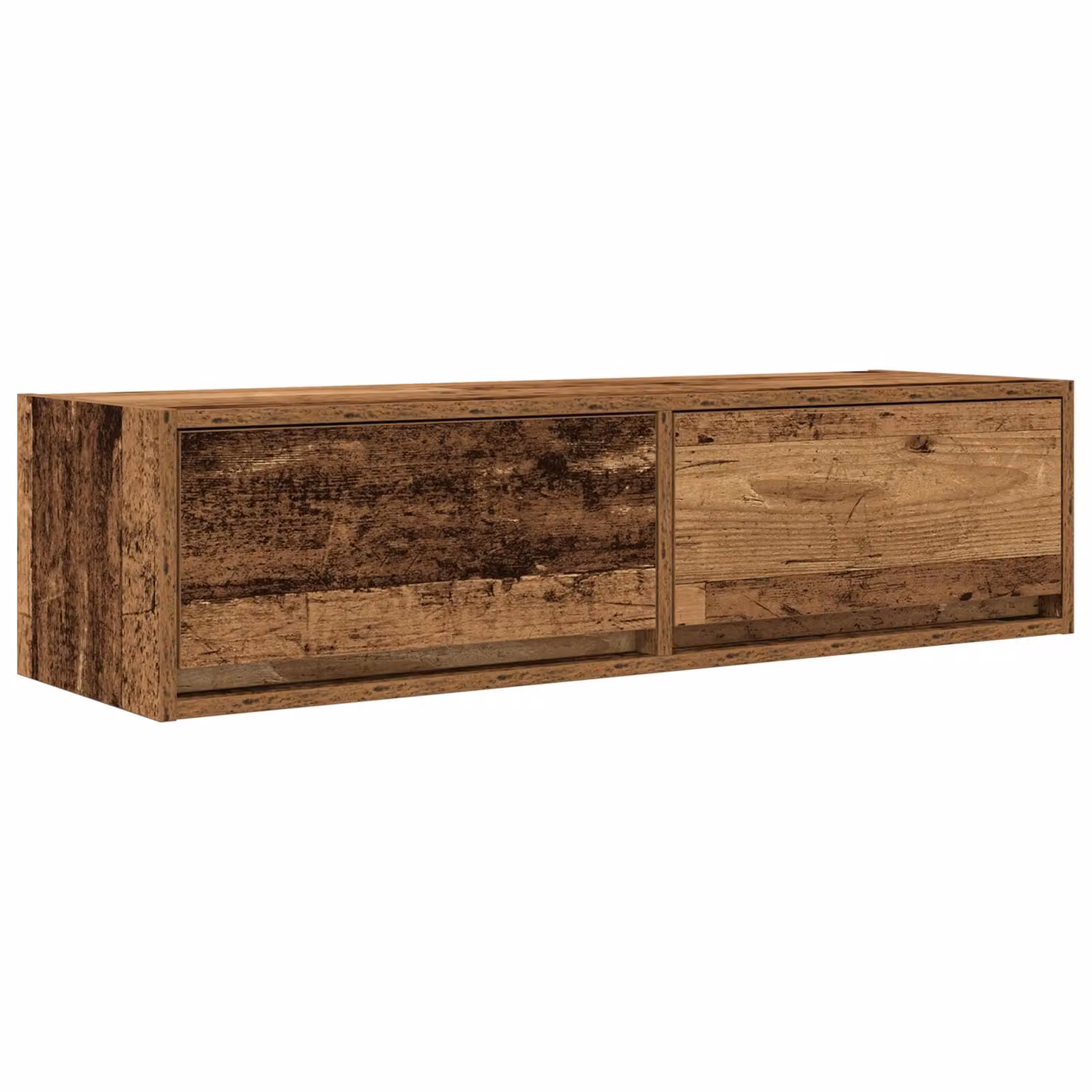 Berkfield Home Modern TV Cabinet in Brown Engineered Wood W/D/H: 100 x 31 x 25.5 cm – 2