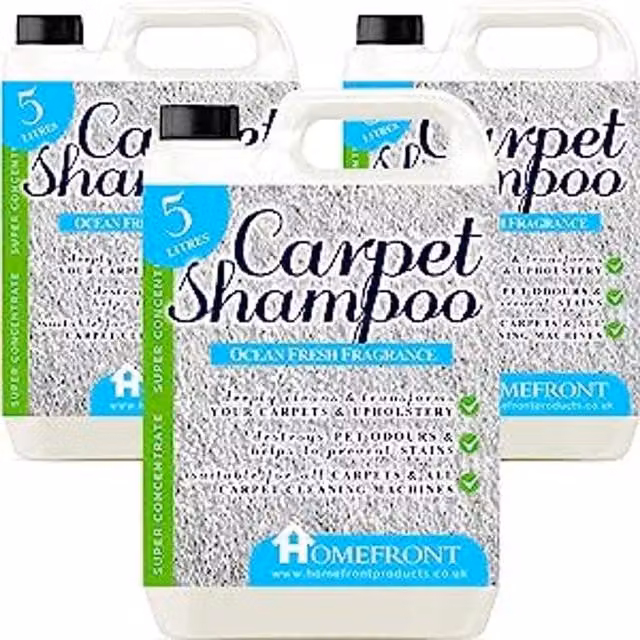 Homefront Ocean Fresh Carpet Shampoo, Blue, 15kg