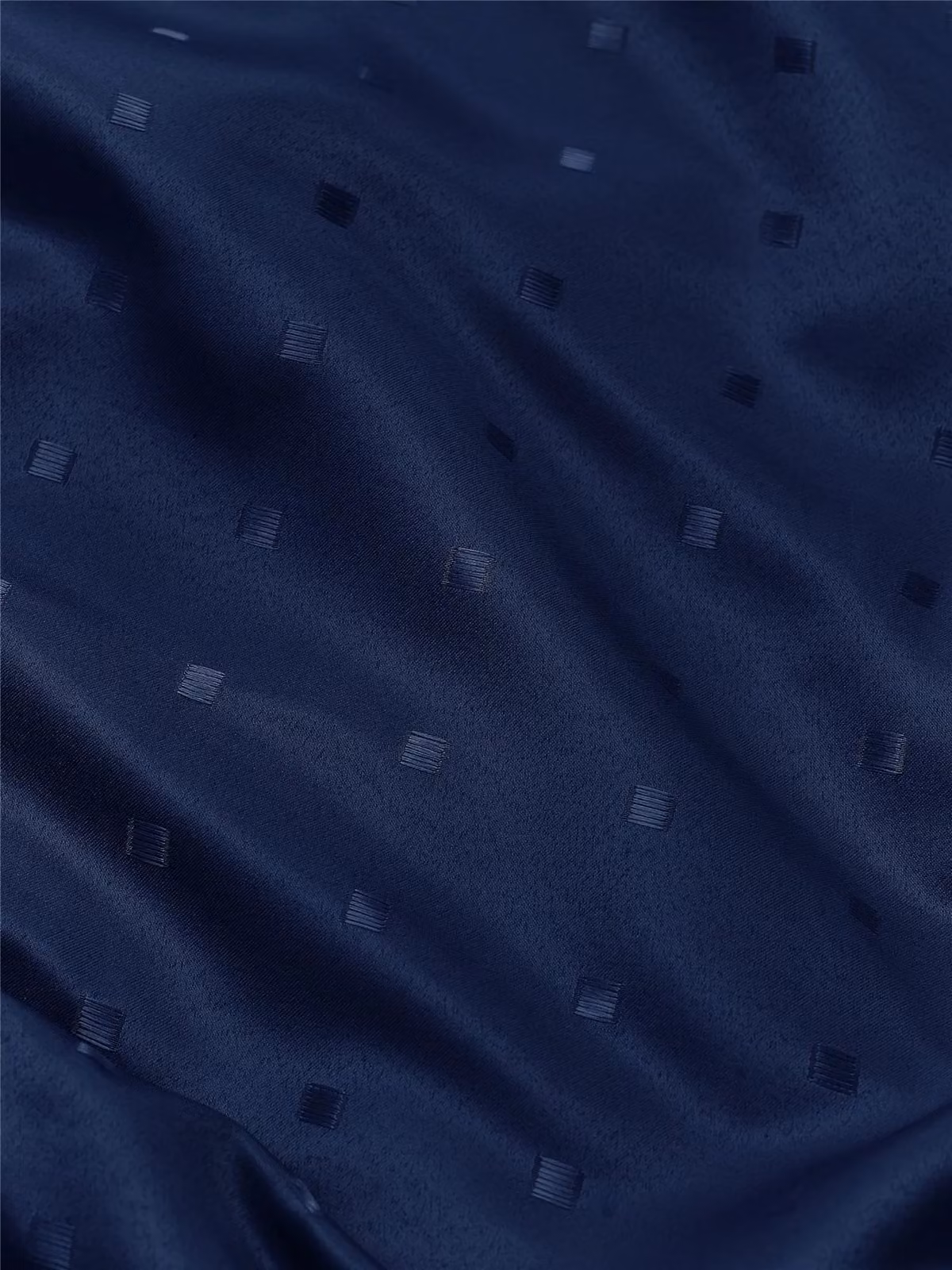 Luxury Living Adi Lined Ring Top Eyelet Curtains in Blue, Width: 168 cm, Drop: 137 cm – 4