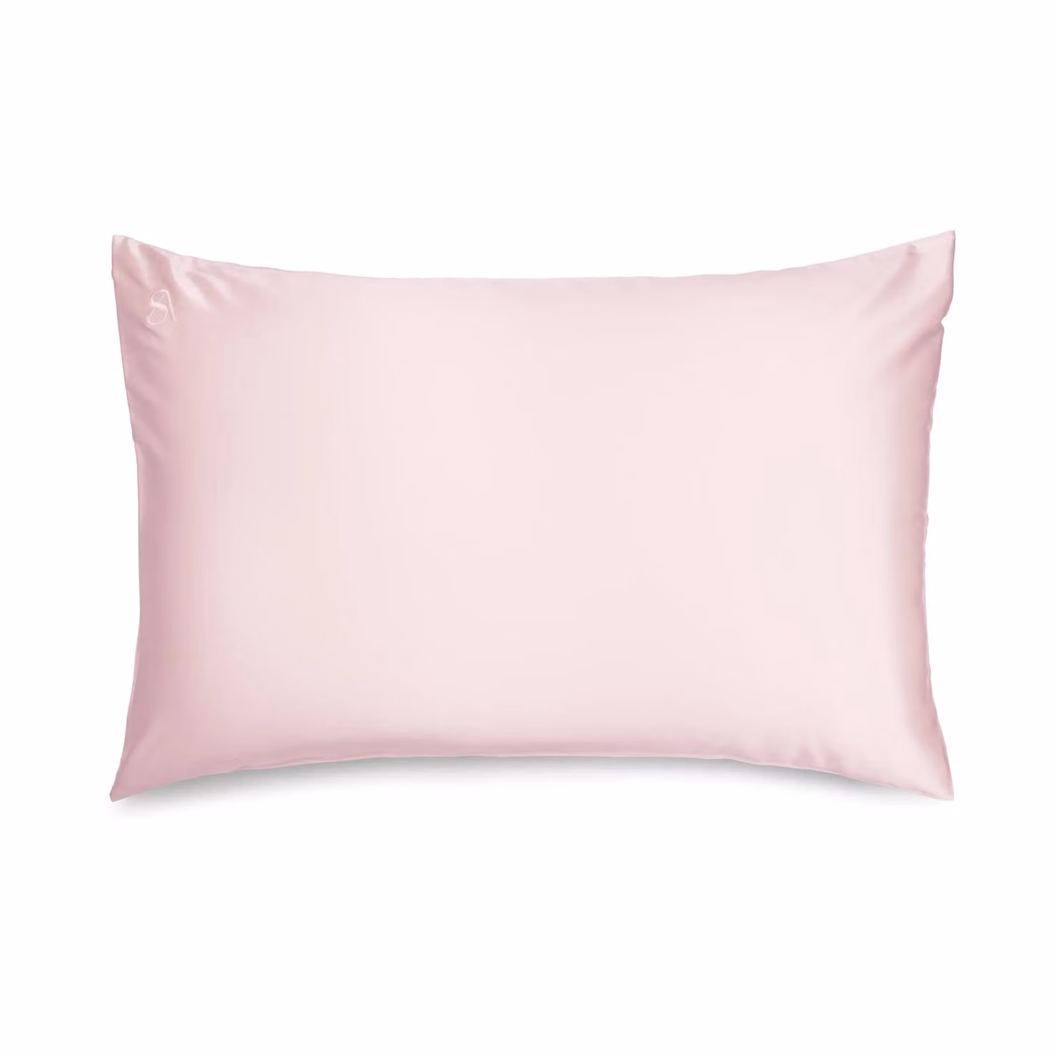 Silk Addict 100% Mulberry Silk Pillowcase in Blue and Pink, W/D/H: 75 x 50 cm – 1