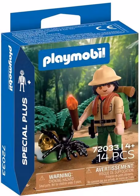 Playmobil Adventurer Multicolour and Brown Toy Set