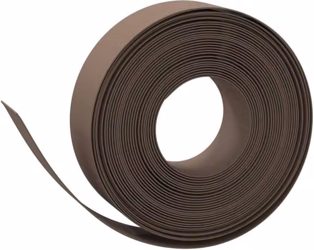 Berkfield Home Durable Polyethylene Garden Edgings, Brown, 5 x 2 m (Total Length: 10 m, Height: 15 cm)