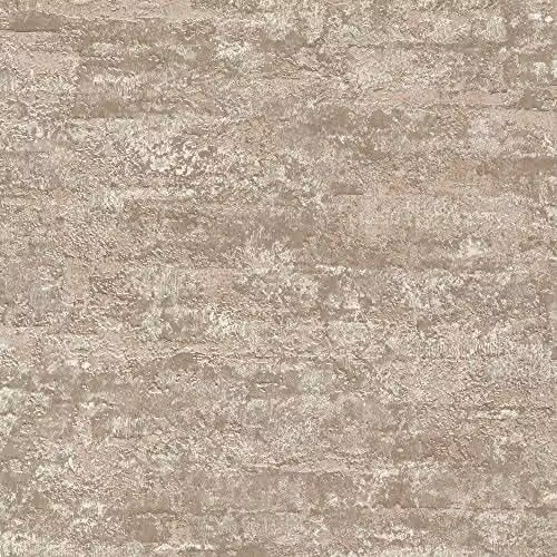 Grandeco Vertical Art Abstract Nature Wallpaper in Grey, Blue and Beige