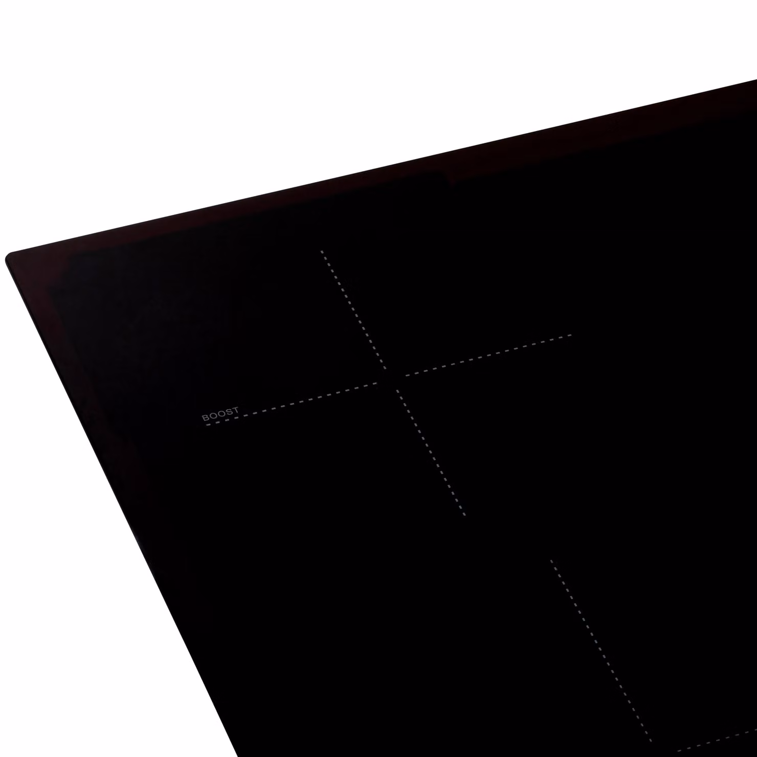 Willow 60cm Induction Ceramic Hob in Black with Four Cooking Zones and Touch Control – 4