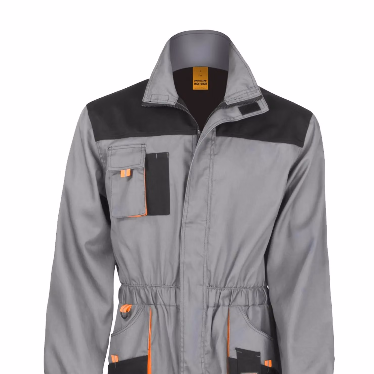 Result Work-Guard Lite Breathable and Windproof Poly-Cotton Workwear Coveralls, Pack of 2, Dark Grey, Size: XS – 2