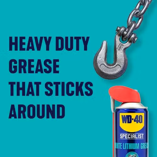 WD-40 Specialist White Lithium Grease Aerosol Triple Pack, 3 x 400ml – 4