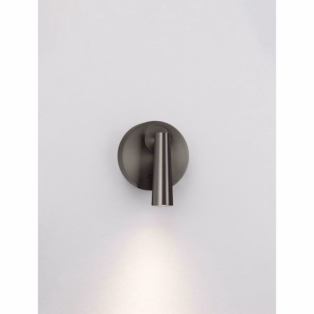 Netlighting Tico LED Reading Wall Light in Black Nickel with Warm White Light – 3