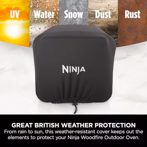 Ninja Woodfire Outdoor Oven Cover, Black, XSKOCVREUK – 4