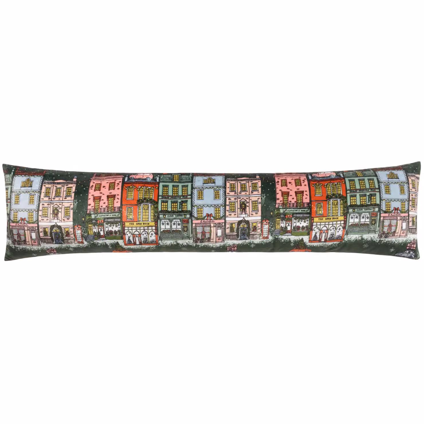 Furn Christmas Spirit Festive Draught Excluder Cover, Multicolour, W: 92 cm, D: 20 cm – 2