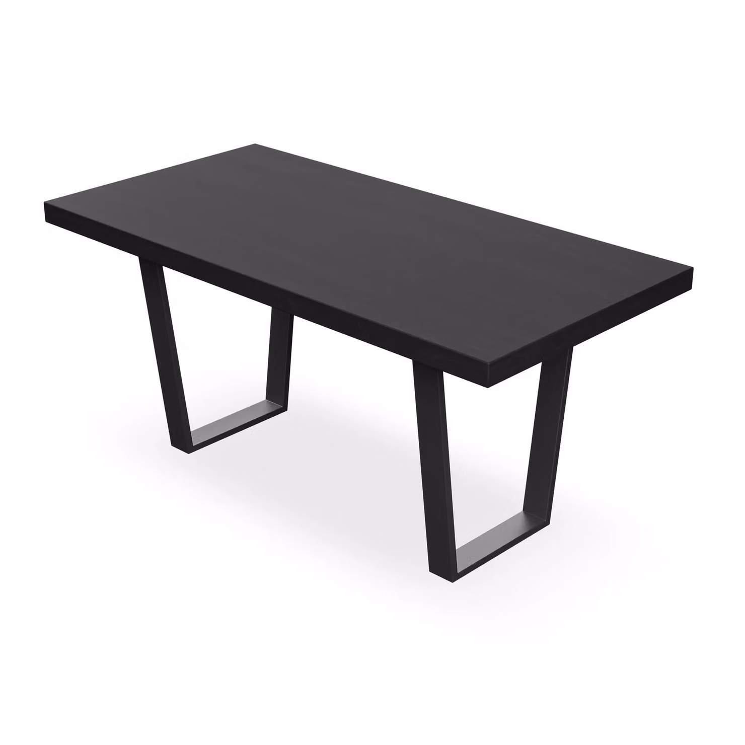 More4Homes Aria Dining Table and Nova Grey Velvet Chair Set of 4, Black Table Top with Black Legs – 2
