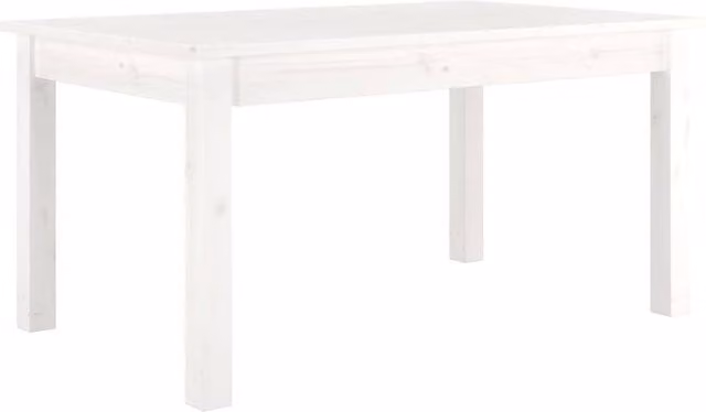 Berkfield Home White Rustic Solid Pine Coffee Table W/D/H: 80 x 50 x 40 cm