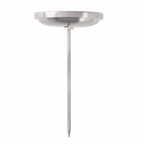 KitchenAid Leave-in Meat Thermometer Probe in Silver and Black with 120°F to 200°F Range – 1