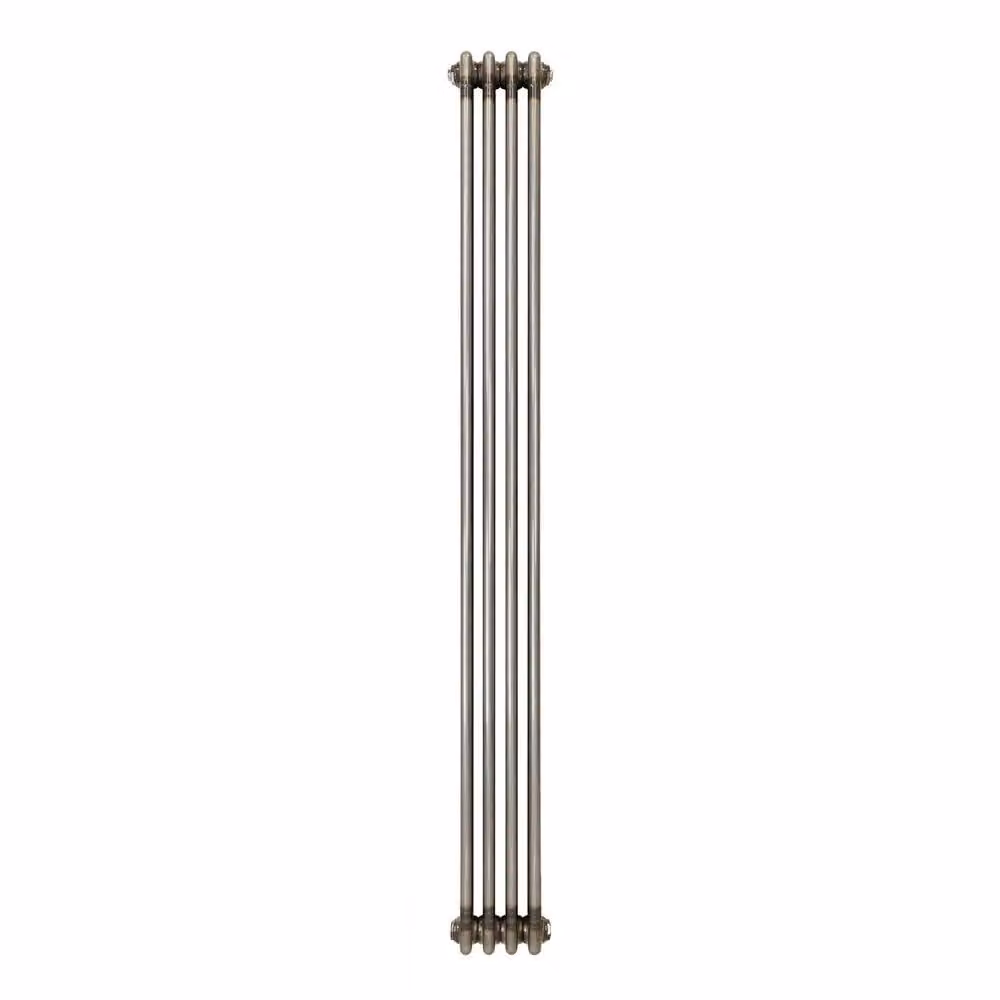 Monstershop Traditional 3 Column Steel Radiator in Silver, H 180 cm x W 20 cm x D 20 cm – 2