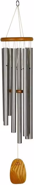 Woodstock Chimes Gregorian Silver Wind Chime - Tenor