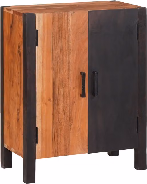 Berkfield Home Modern Brown Solid Acacia Wood Buffet and Sideboard, W/D/H: 55 x 30 x 75 cm – 1