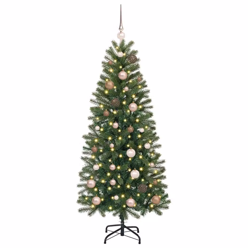 Berkfield Home Green Artificial Christmas Tree with 150 LEDs, Height: 150 cm – 3