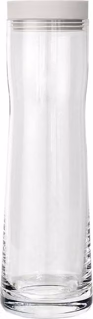Blomus Splash Water Carafe with Lid, Transparent and Beige, 1000ml