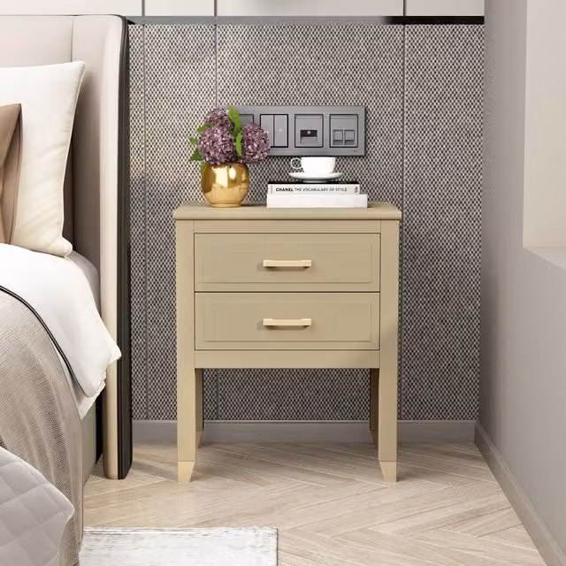 Cabinet Bits Palazzi Large Bedside Table in Clay