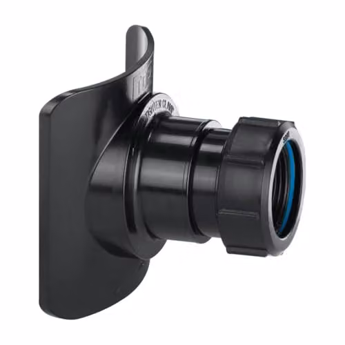 McAlpine 2" Mechanical Soil Pipe Boss Connector in Grey or Black – 7