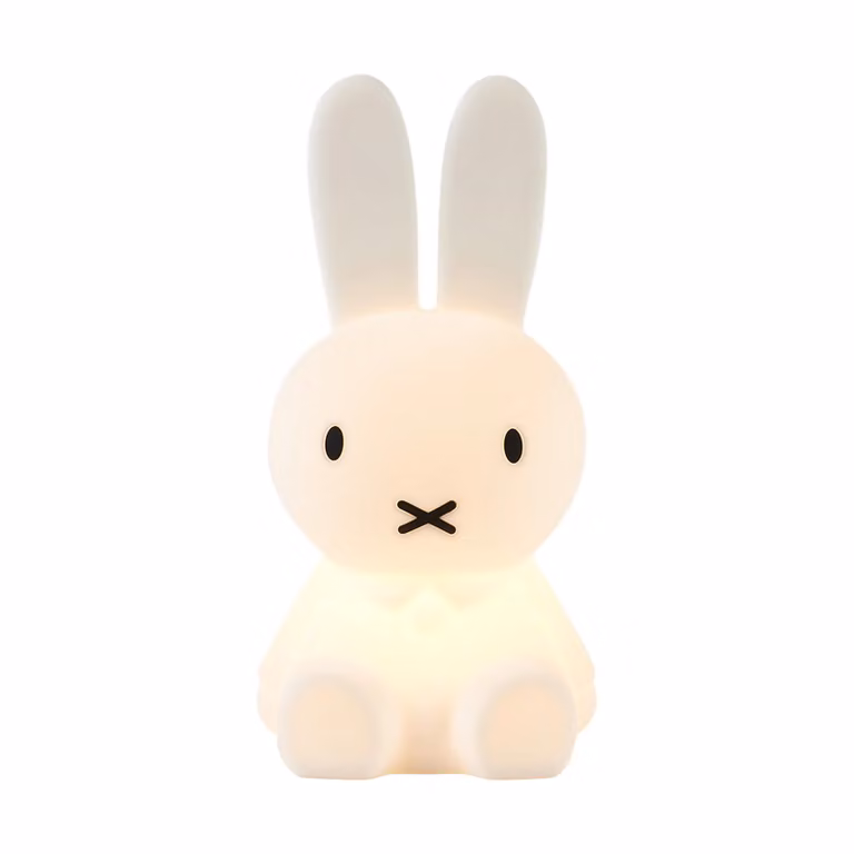 Mr Maria Miffy First Light Dimmable LED Silicone Night Light in White