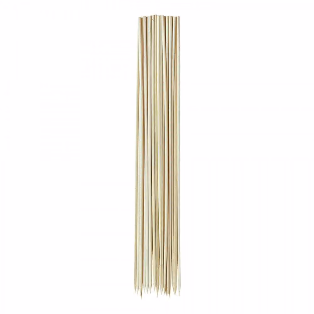 Chef Aid Round Bamboo Skewers, Beige, Pack of 100 – 2