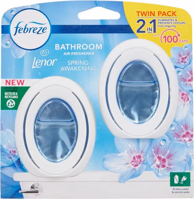 Febreze Bathroom Air Freshener Spring Awakening White