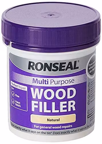 Ronseal Multi-Purpose Wood Filler, Purple, 250 g – 1