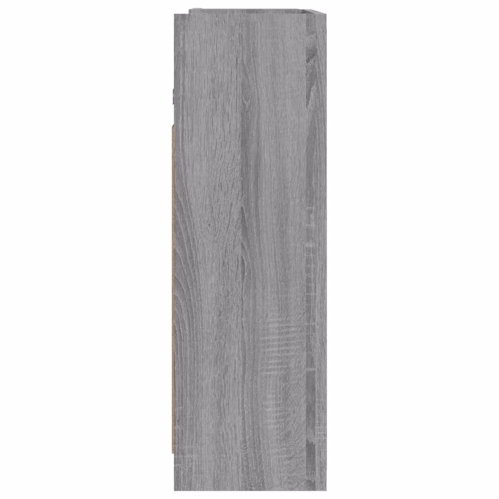 Berkfield Home Practical Bathroom Mirror Cabinet in Grey Sonoma, W/D/H: 62.5 x 20.5 x 64 cm – 3