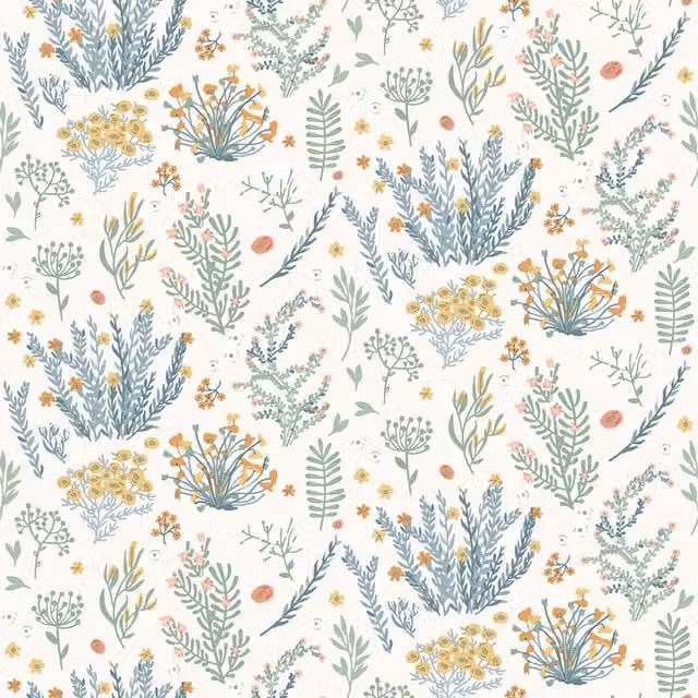 Muriva Wild Meadow Multi Yellow Multicolour