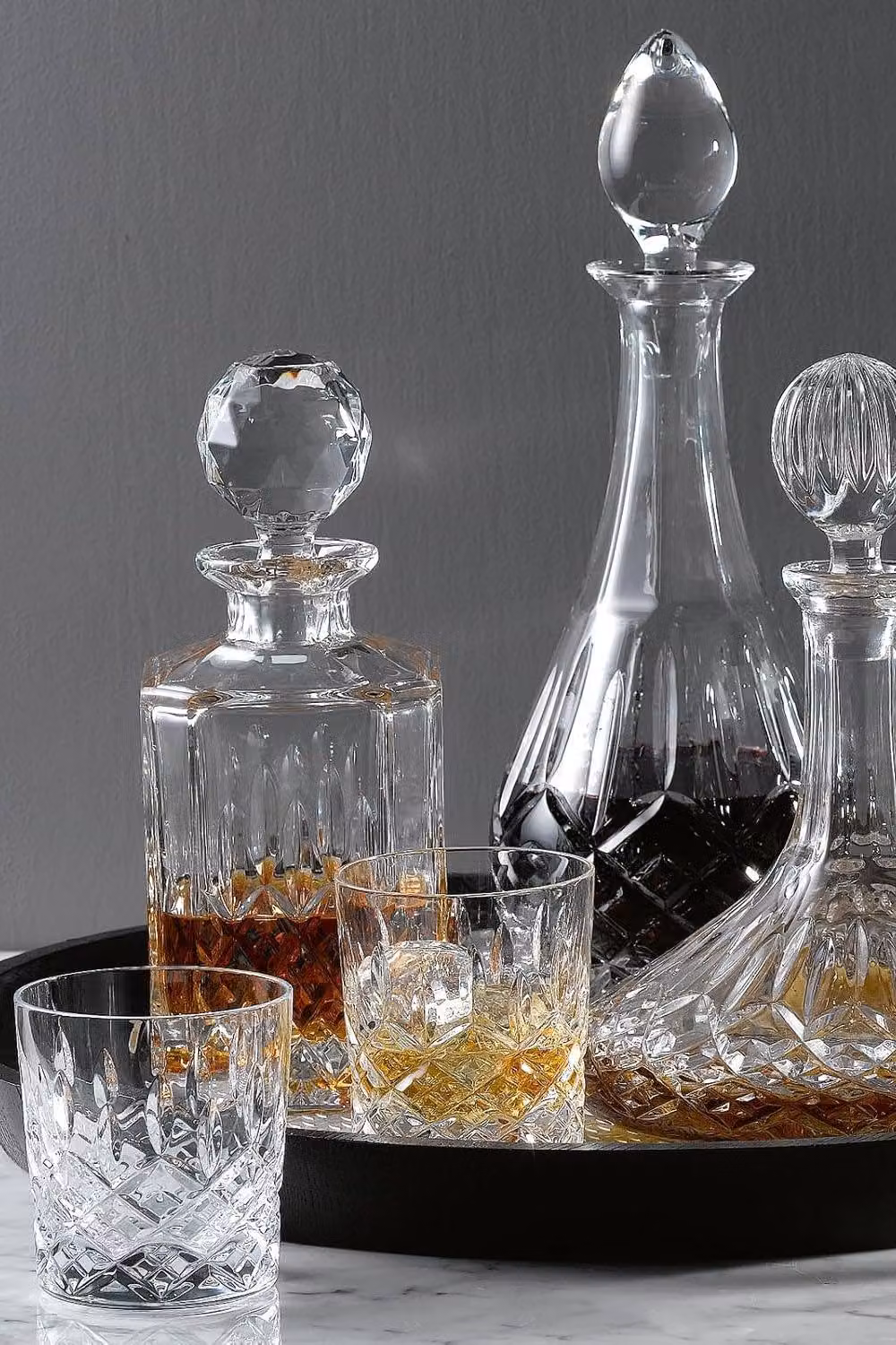 Royal Doulton Ashmere Set of 2 Transparent Glass Tumblers, 290 ml per glass – 4