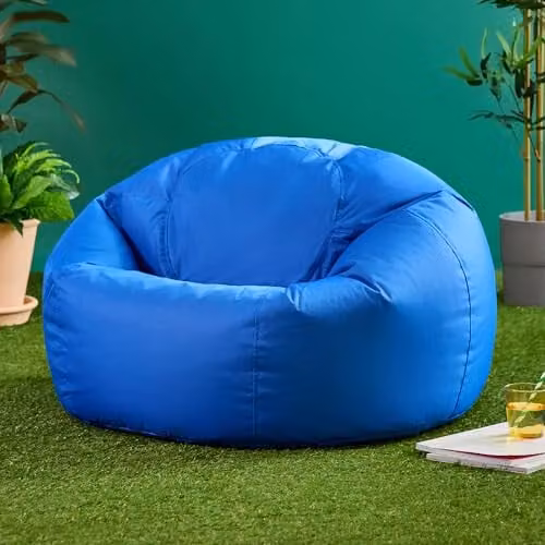 icon Teen Bean Bag Chair in Blue and Grey – 2