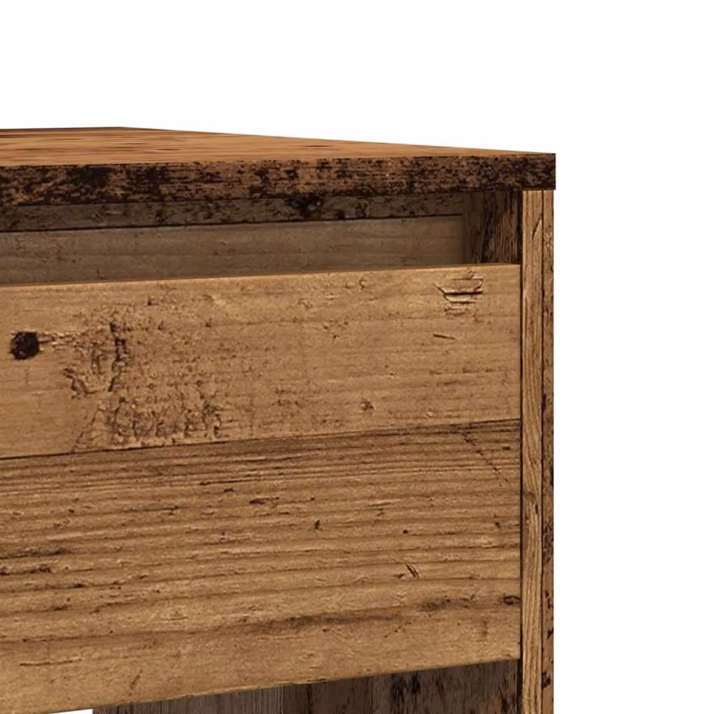 Berkfield Home Rustic Brown Console Table, W/D/H: 89 x 41 x 76.5 cm – 4