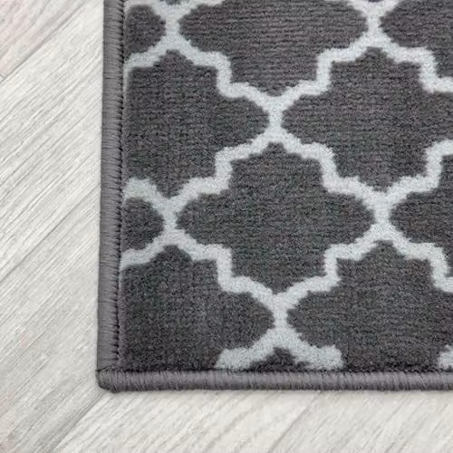 runrug Avanti Hallway Runner Rug, Grey, W: 60 cm, L: 240 cm – 3